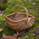 Kurv Vindmølle L | flettet av pil | 44x33cm  thumbnail