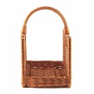 Vedkurv Ivar | flettet av pil | 45x30cm thumbnail