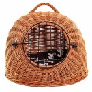 Kurvhule Tusse L | med gitterdør | 50x40x40cm  thumbnail