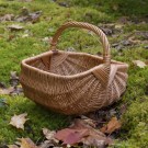 Kurv Vindmølle M | flettet av pil | 35x26cm thumbnail