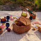 Piknikkurv Astrid | flettet av pil | 48x30cm  thumbnail
