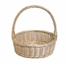 Rund kurv Bjarka | flettet av pil | ø30cm  thumbnail