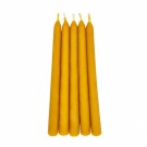 Stakelys 5-pk | naturlig bivoks | 19 cm thumbnail
