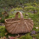 Kurv Fjord | flettet av pil | 50x32cm thumbnail