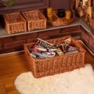 Oppbevaringskurv Rev | flettet av pil | 51x34cm  thumbnail