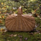 Piknikkurv Rudolf │ flettet av pil │ 52x33cm  thumbnail