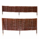 Hagegjerde M | flettet av pil | 120x20cm  thumbnail