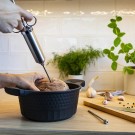 Marinadesprøyte | 2 stk nåler | rustfritt stål  thumbnail