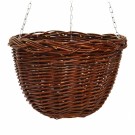 Blomsterampel | mørk naturpil | ⌀28cm  thumbnail