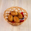 Brødkurv rund Sprø | flettet av pil | ø25cm thumbnail