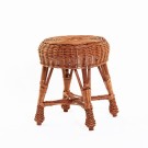 Liten krakk til barn | flettet av pil | naturlig møbel thumbnail