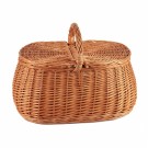 Piknikkurv Astrid | flettet av pil | 48x30cm  thumbnail