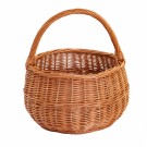 Rund kurv Knopp | flettet av pil |  | ø24cm  thumbnail