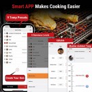 Steketermometer | 2 sonder | Trådløst og app-styrt | ThermoPro TP-910 thumbnail