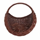 Vedkurv Harald XXL | flettet av pil | 73x53cm  thumbnail