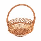 Rund kurv Rogn | flettet av pil | ø18cm thumbnail