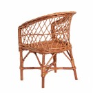Barnestol | flettet av pil | naturlig møbel thumbnail
