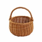 Rund kurv Frø | flettet av pil | ø16cm thumbnail