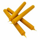 Kronelys 4-pk | naturlig bivoks | 19 cm  thumbnail