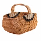 Kurv Fjord | flettet av pil | 50x32cm thumbnail