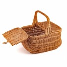 Piknikkurv Selma | flettet av pil | 38x28cm  thumbnail