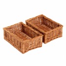 Oppbevaringskurv Ekorn | flettet av pil | 29x20cm  thumbnail