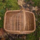 Kurv Vindmølle L | flettet av pil | 44x33cm  thumbnail