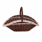 Vedkurv Håkon L | flettet av pil | 63x39cm  thumbnail