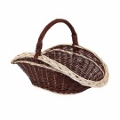 Vedkurv Håkon L | flettet av pil | 63x39cm  thumbnail