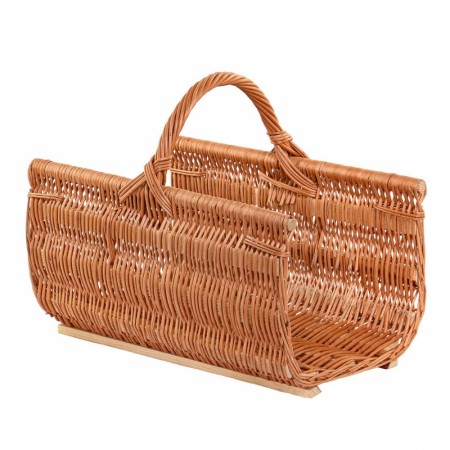 Vedkurv Ulf | flettet av pil | 50x32cm 