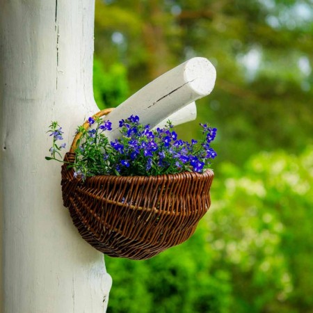 Veggpotte | mørk naturpil | ⌀28cm