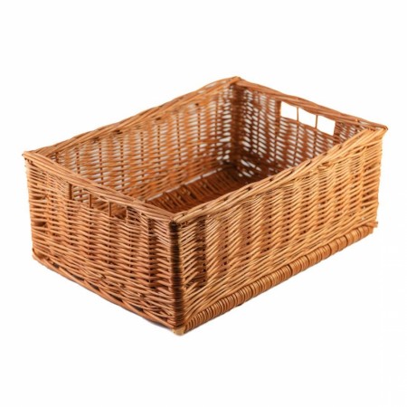 Oppbevaringskurv Rev | flettet av pil | 51x34cm 