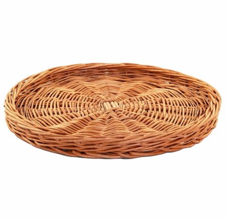 Kurvfat Idun XL | naturpil | ø45cm 