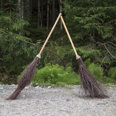 Sopelime med treskaft | håndlaget av bjørk